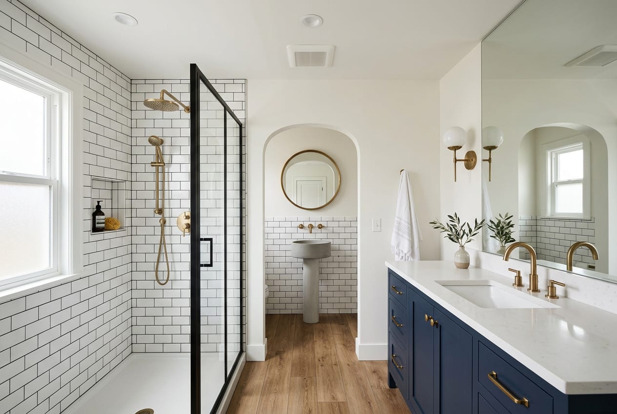 Miranda Bathroom Remodeling Corp, bathroom remodeling in Renton, completed project 2